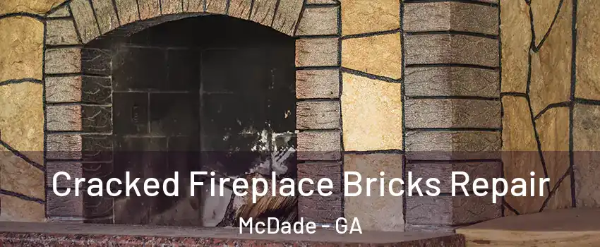 Cracked Fireplace Bricks Repair McDade - GA