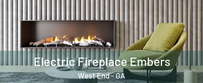 Electric Fireplace Embers West End - GA