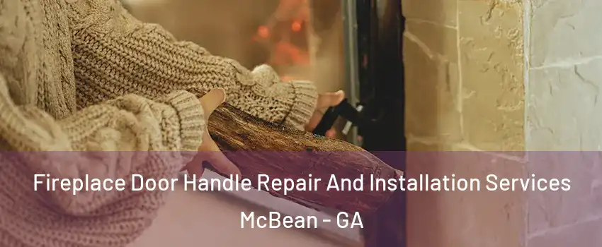 Fireplace Door Handle Repair And Installation Services McBean - GA