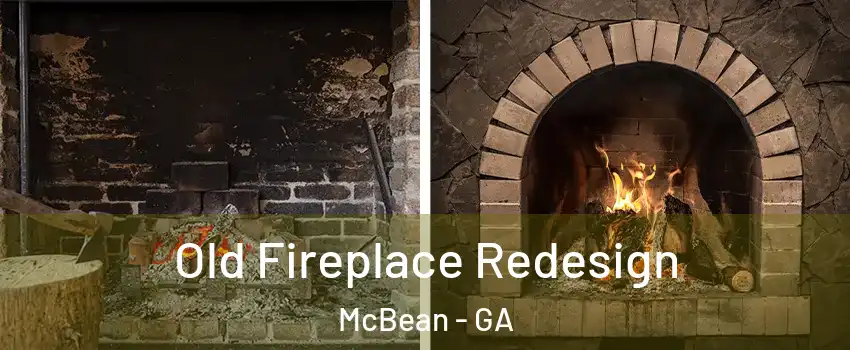 Old Fireplace Redesign McBean - GA